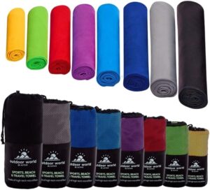 61mIJc-dYUL._AC_.jpg Serviette microfibre Outdoor World - Séchage rapide compacte