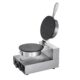 VEVOR Gaufrier a Cornet de Glace Commercial 1230 W, Appareil a Cornet de Glace et Rouleaux d'Œufs, en Acier Inoxydable Antiadhesif,