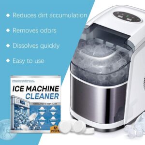 Pastilles détartrantes pour machine à glace, lot de 12