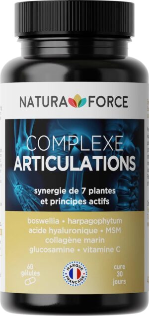 Complexe Articulations - 7 plantes et principes actifs hautement titres - la sante articulaire - Soulagement des symptomes de larth