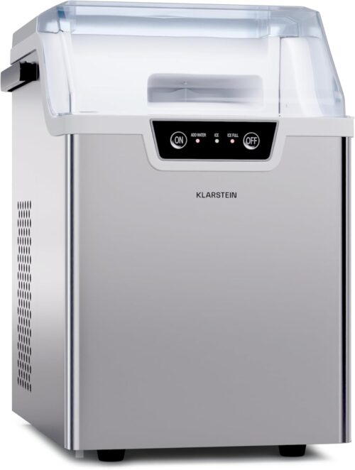 Machine à glaçons Klarstein 12 kg/24 h, 4 min, LED