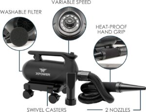 XPOWER Professional Car Drying Blower A-16 – Mobile Dock