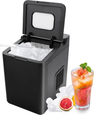 Machine à glaçons GOPLUS 15 kg/24h, 9 cubes en 6-13 min