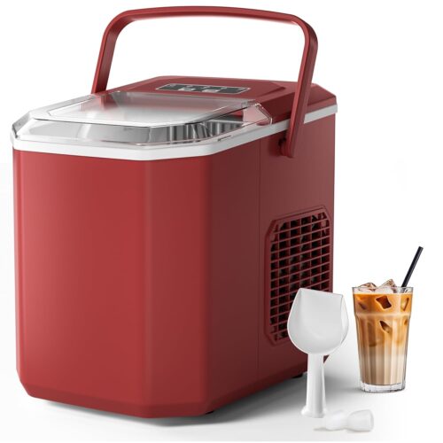 Machine à glaçons - 12 kg/24h, 9 glaçons en 6-8 min