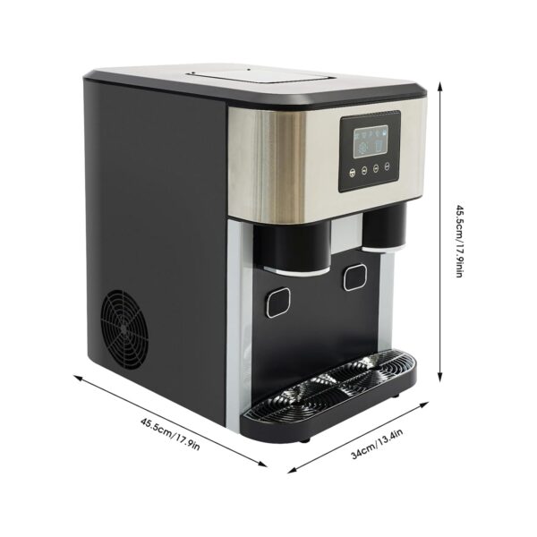 Ice Maker for Home Camping Catering 3 in 1 Shaved Ice Maker Ice Maker Ice Maker LCD Display (Touch)