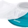 AquaSunctionTM Leaf Vacuum, 37.5 cm, Mesh Debris Bag, 8 High Pressure Jets, 4 Multi-Directional Wheels, 3 Brushes