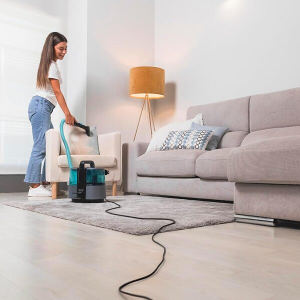 61p05CAEQFL._AC_SL1000_.jpg Cecotec Nettoyeur de Tapis Conga 4000 CarpetSpot Clean. Nettoyeur Vapeur 400 W, 2 Reservoirs (Eau Propre et Eau Sale), Pulverisatio