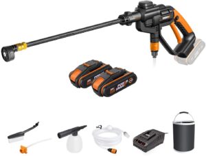 Nettoyeur haute pression sans fil WORX 18V auto-amorcant
