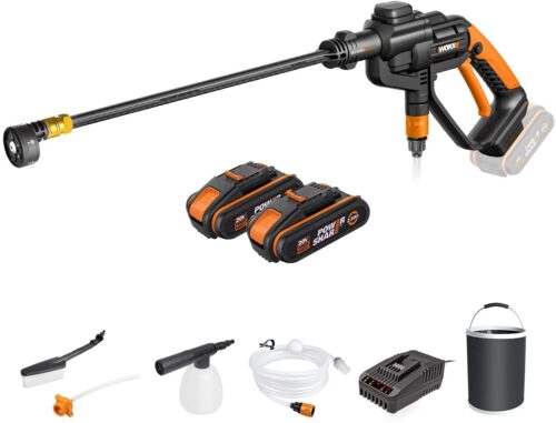 Nettoyeur haute pression sans fil WORX 18V auto-amorcant