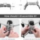 HeiyRC Extensions de train d'atterrissage pour DJI Mini 4KMini 2Mini SEMavic Mini drone landing gear, accessoire de rallonge plia
