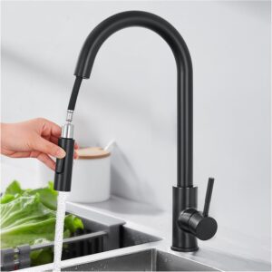 Mitigeur cuisine MIDINGCHAI douchette rotative 360° 2 modes