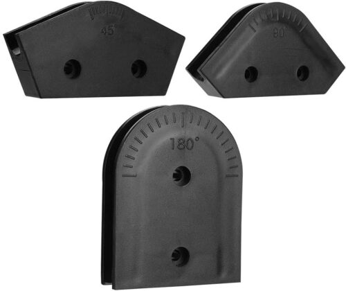 3pcs 16mm Moule de Coude de Tuyau Rigide, OD 4590180 Degres Ensemble d'outils de Cintrage de Tube Acrylique, Kit d'outils de Moule