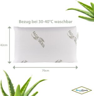 61qSVUQpa9L._AC_SL1500_.jpg Coussin cervical orthopédique MaxxGoods en mousse visco