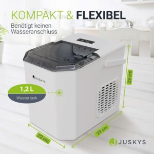 Machine à glaçons Juskys IceOracle, 12 kg/jour en 6-13 min