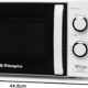 Orbegozo Mi 2115 Four a micro-ondes, 20 l de capacite, 6 niveaux de fonctionnement, minuterie jusqua 30 min, 700 W, blanc