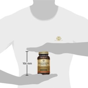 61smlsAOX-L._AC_SL1500_.jpg Solgar Magnesium Citrate - Sommeil et Fatigue - Vitalite et energie - Hautement Assimilable - Mineral - Complement Alimentaire - Fla