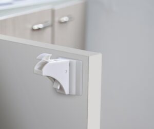 Dokon Securite Bebe Placard Bloque Porte (20 serrures 3 Cles), Securite Enfant Tiroir Armoires Verrous Magnetique Cabinet de secur