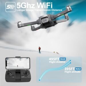 Drone caméra 4K quadcoptère 2 caméras moteur sans brosse FPV