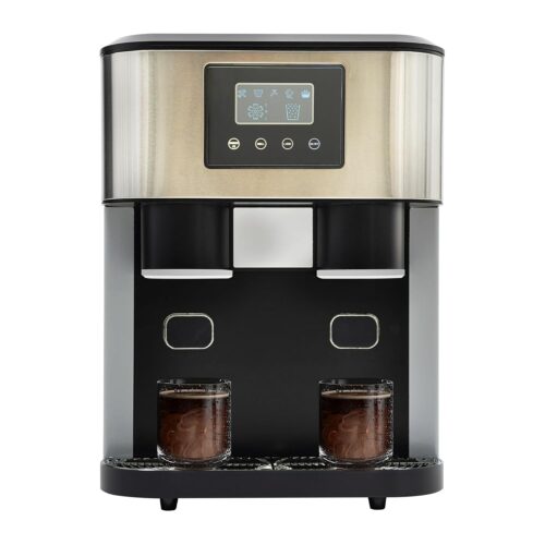 Machine à glaçons 3 en 1 inox, glace pilée automatique