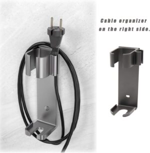 Support Pour Fer a Lisser - Support Mural Pour SeChe-Cheveux, Pour Fer a Friser, Lisseur. Porte-Outils En MeTal, Porte-Outils Mural,