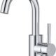 Robinet mitigeur FORIOUS pivotant 360° inox sdb/cuisine