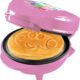 Peppa Pig Gaufrier, Mini-gaufrier au design unique de Peppa Pig, ideal pour les anniversaires d'enfants, Paques et Noel, taille des