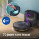 Philips Aspirateur Robot Serie 2000 - Aspiration de 2700 Pa, Navigation Laser, Application Homerun, Station de vidage Automatique, A