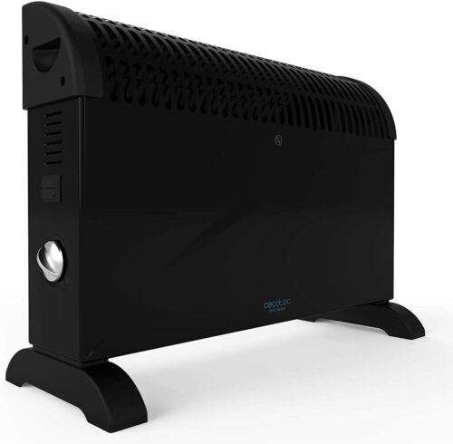 Cecotec Convecteur Ready Warm 6500 Turbo Convection. Puissant, Thermostat Reglable, 3 modes, Pieds, Protection contre les surchauffe