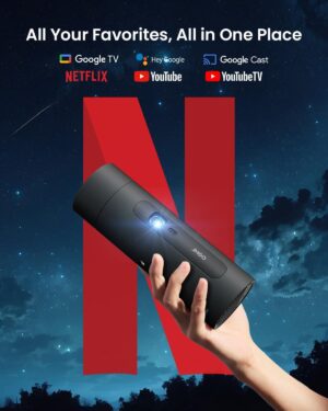 Mini projecteur portable JMGO PicoFlix 1080p Google TV