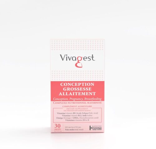 Complément Fertilité Vivagest Triple Action - Oméga‑3