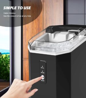 Machine à glaçons glace pilée auto-nettoyante 16 kg/24 h