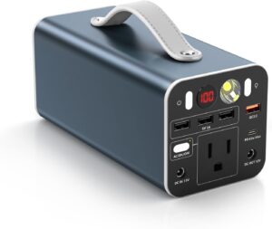 61v4LJ0nrzL._AC_SL1500_.jpg Powdeom Portable Electric Station, LiFeP04 Battery, 614Wh Fast Charge in 1 Hour, AC Outputs, 500W Input, Solar Generator for Outdoor
