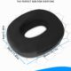 Cushion de Chaise Donut, Coussin Bouee Coccyx Ergonomique,Coussin Orthopedique Rond,Coussin coccyx pour Soulager Hemorroides,Coussin