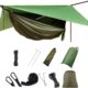Hamac de Camping avec moustiquaire, hamac Simple et Double leger, Portable en pour 2 Personne pour Le Camping, la randonnee, la Surv