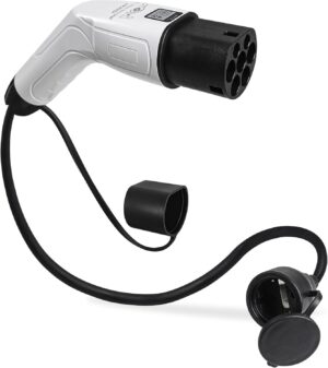 AOHEWEI Type 2 to Schuko Car Charger Adapter IEC 62196 Type 2 EV to Schuko Socket Car Charger Adapter 16A 3.5KW