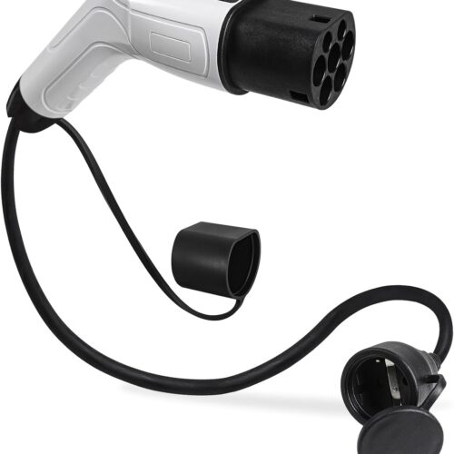 AOHEWEI Type 2 to Schuko Car Charger Adapter IEC 62196 Type 2 EV to Schuko Socket Car Charger Adapter 16A 3.5KW