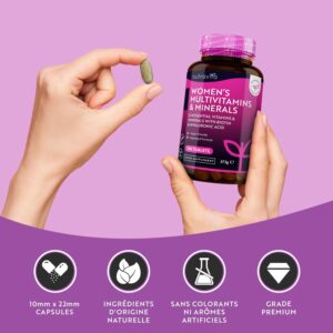 Multivitamines et minéraux pour femmes — 24 actifs, biotine