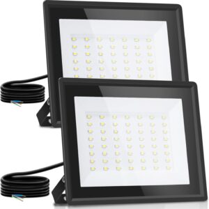 Aigostar Projecteur LED Exterieur 50W,4300 lumen blanche naturelle 4000K Spot LED Exterieur economiseur d'energie 85,IP65 Impermeab