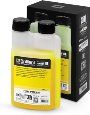 Traceur UV ERRECOM Brilliant 250 ml pour fuites gaz