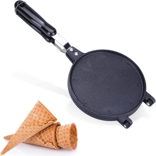 Gaufrier de cornet, Gaufrier a Cornets de Glace,gaufrier gaufrette, gauffrier multifonctions,gaufrier antiadhesif cone maker crepier
