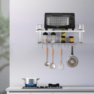 Etageres Micro Ondes Four,Support Mural de Rangement Cuisine