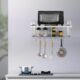 Etageres Micro Ondes Four,Support Mural de Rangement Cuisine