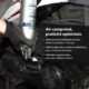 FIRSTINFO A1638 Pulverisateur Rechargeable en Aluminium Epais 620 ml Pression Max 140 psi Aerosol Reutilisable a Air Comprime