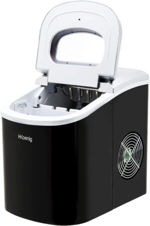 61ww5qXWiOL._AC_SL1500_-1.jpg Machine à Glaçons H.Koenig KB12 - 12kg/24h, 2 tailles, Silencieuse