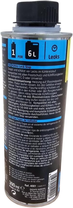 Bardahl Joint de Radiateur - Bouteille 300 ML