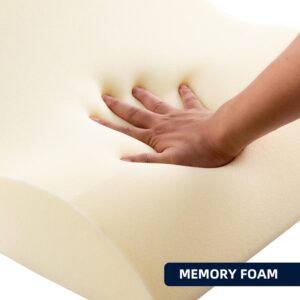 Coussin de lecture NOFFA mousse à mémoire triangle pour lit