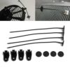 QLING Kit de montage universel pour ventilateur automobile - Accessoires de fixation pour la plupart des ventilateurs de radiateur (