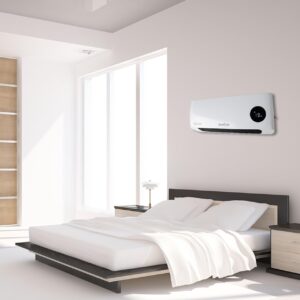 Radiateur soufflant céramique MalTec mural télécommande
