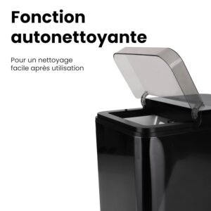 Machine à glaçons Niceey portable autonettoyante noire