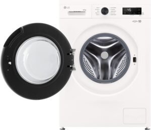 LG W4NX1095NWB Lave-secheuse 95 kg Serie X1, classe AE, machine a laver seche-linge, 1400 tours, Wi-Fi, technologie 6 mouvements D